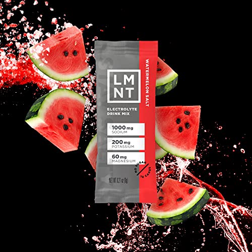 LMNT Keto Electrolyte Powder Packets - Paleo Hydration Powder - No Sugar, No Artificial