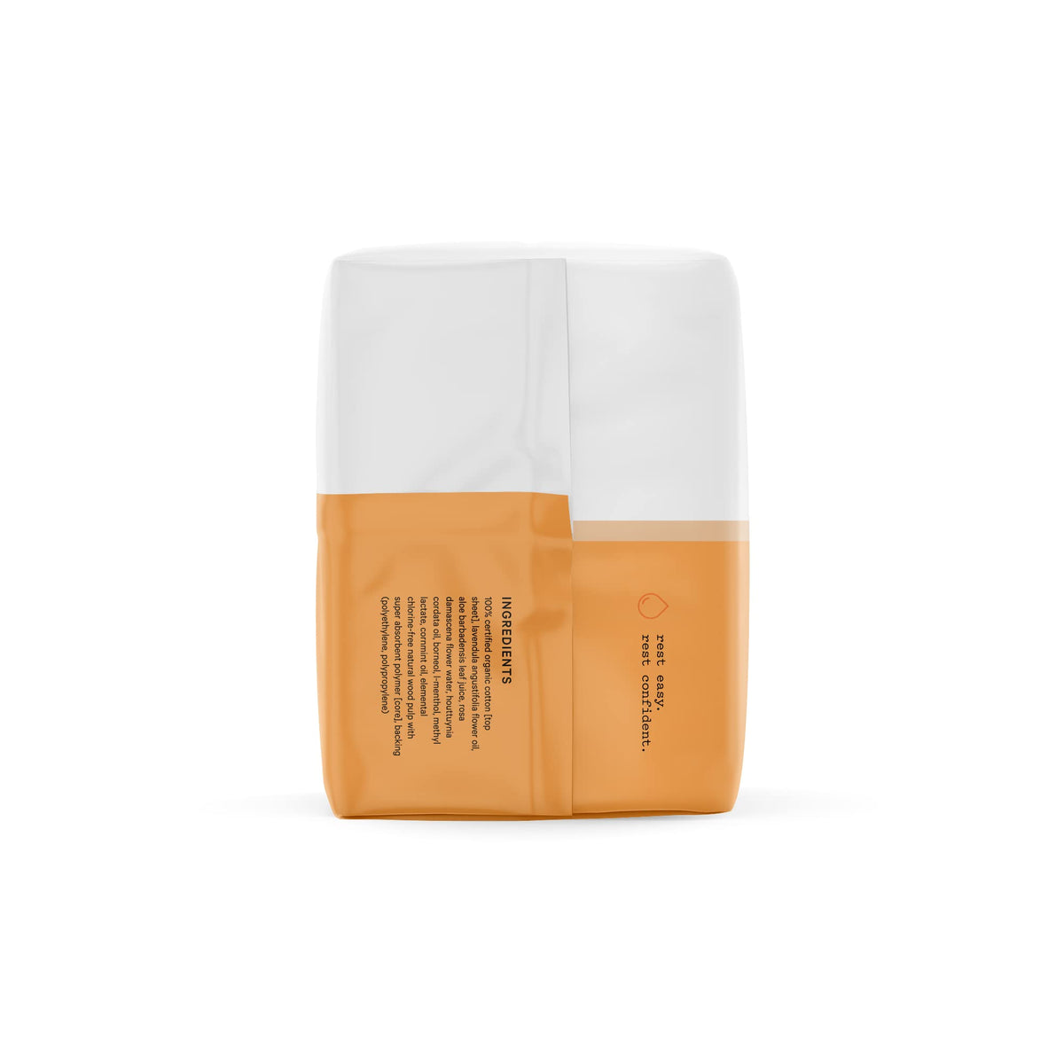 The Honey Pot Company - Herbal Overnight Heavy Flow Pads w/Wings - Organic Pads for Women