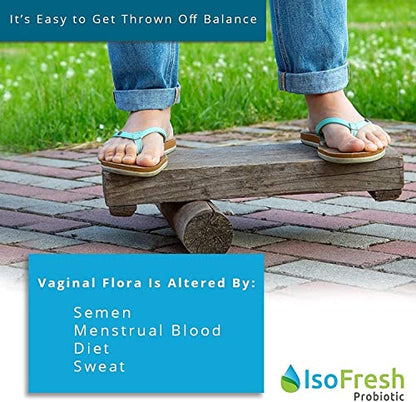 IsoFresh Probiotic: for Vaginal Balance of Yeast and Bacteria in Women