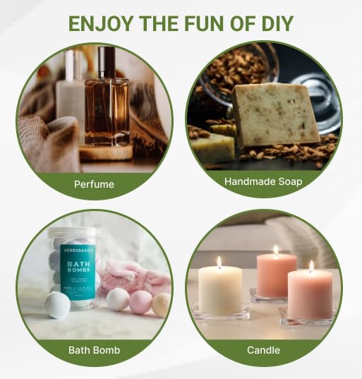 Simplistic Elegance Essential Oils Set - Top 6 Natural Aromatherapy Oils for Diffusers Humidifier Massage