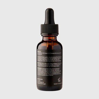 By Vilain Hair Repair Oil - Nourishes, Repairs & Protects with Argan, Flaxseed, Coconut & Rosemary Oils - 30ml