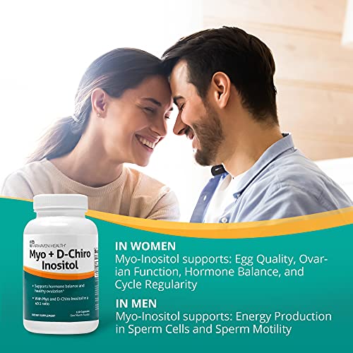 Fairhaven Health Myo-Inositol and D-Chiro Inositol Supplement - 40:1 Ratio - Female