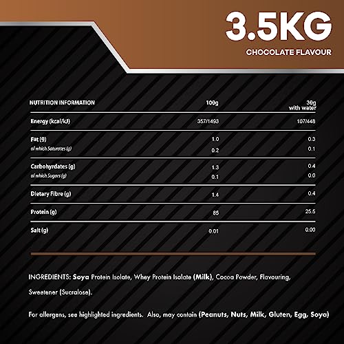 The Bulk Protein Company, Serious Protein Isolate - 3.5kg - Whey Protein Iso