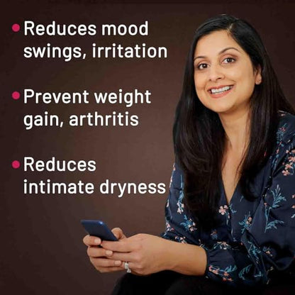 JAMU Menopause Tablets - Relief from Hot Flashes, Night Sweats, Mood Swings, Irritation - 100% Ayurvedic