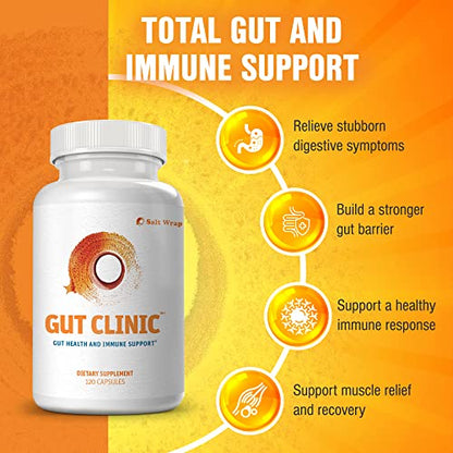 Salt Wrap Gut Clinic - Postbiotics for Digestive Symptoms, Complete Gut Health