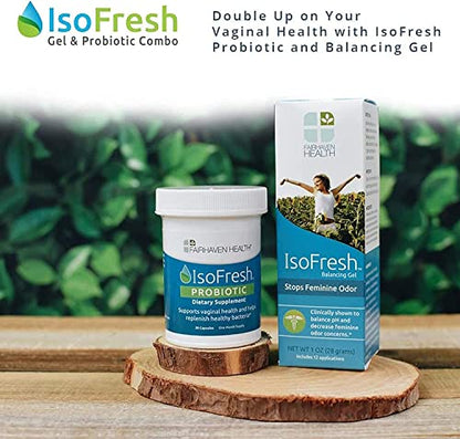 IsoFresh Probiotic: for Vaginal Balance of Yeast and Bacteria in Women
