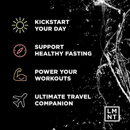 LMNT Zero-Sugar Electrolytes - Variety Salt - Hydration Powder Packets - No Dodgy Ingred