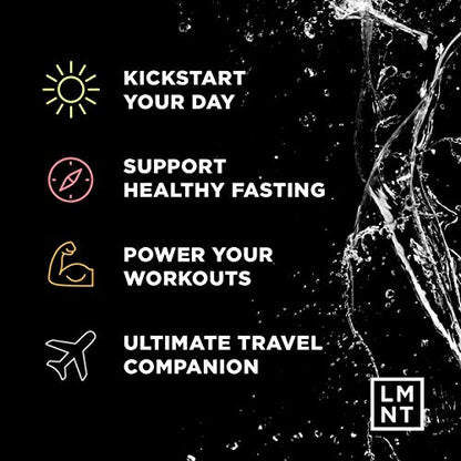 LMNT Zero-Sugar Electrolytes - Variety Salt - Hydration Powder Packets - No Dodgy Ingred