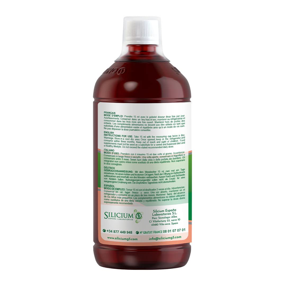 SILICIUM G5 Original - Drinkable Silica - Increases Collagen Production Naturally