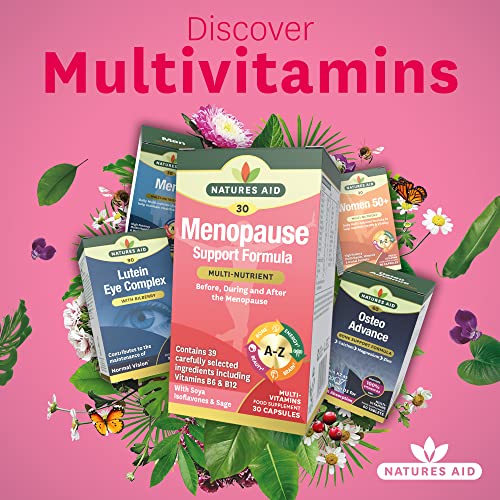 Natures Aid Menopause Support Formula 30caps