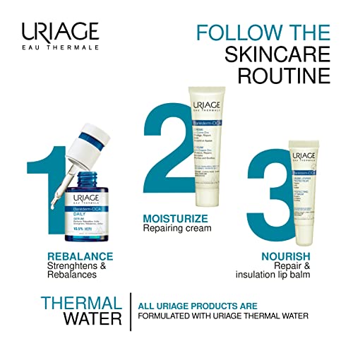 Uriage Bariederm Cica-Cream - Face and Body Cream that Protects & Repairs Irritated Skin