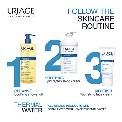 Uriage Xemose Lipid-Replenishing Anti-Irritation Cream - Soothing Moisturizing Lotion