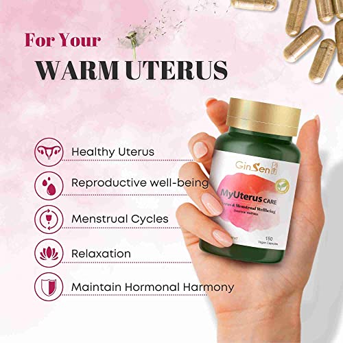 GinSen MyUterus Care for Women’s Warm Uterus, Pregnancy & Menstrual Wellness