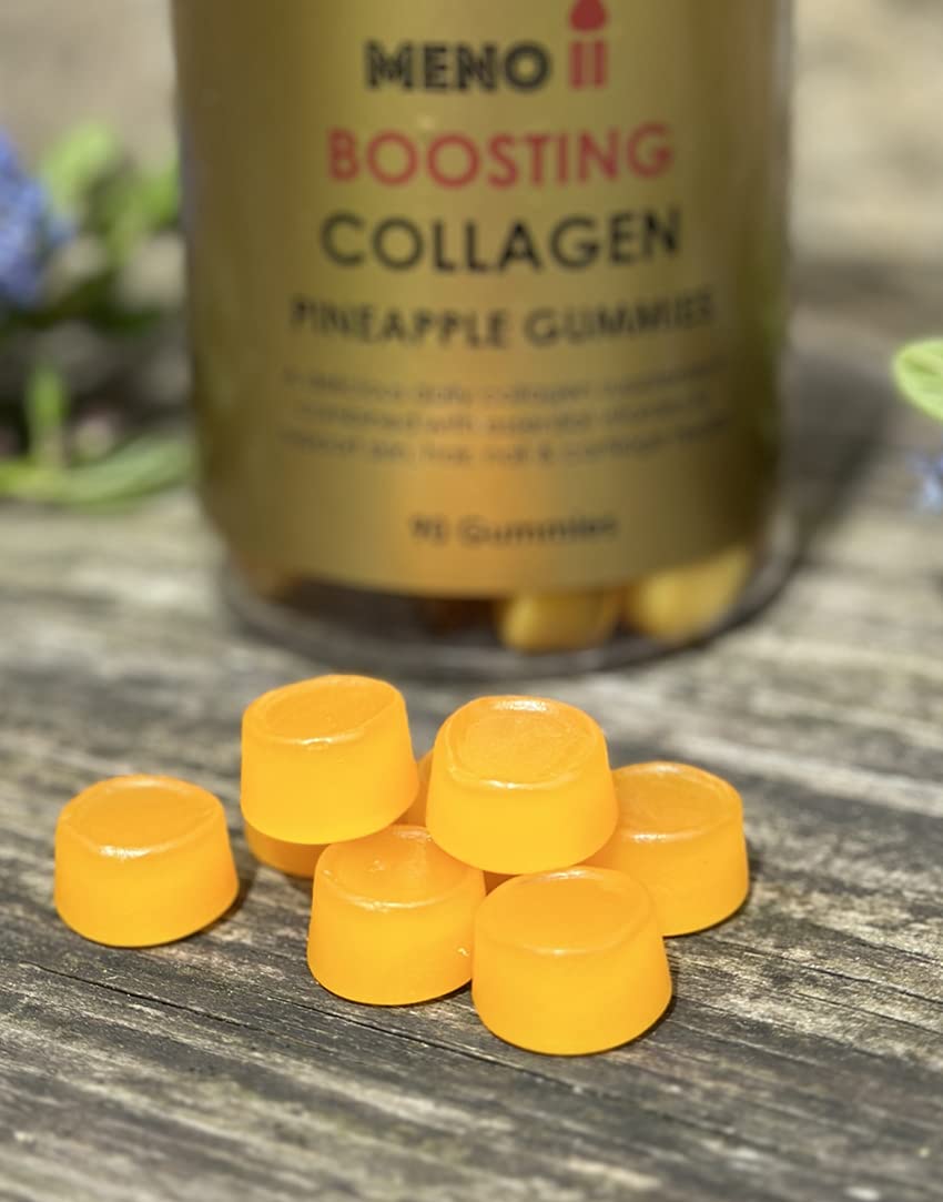 Meno Boosting Collagen Natural Pineapple 90 Gummies
