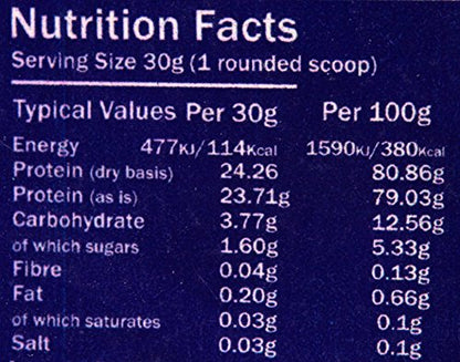 Premium Whey Protein Powder 1kg & 5kg - Supports Lean Muscle Growth - Nutritional Supplement
