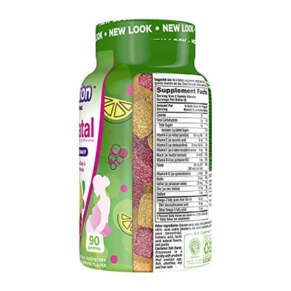 Vitafusion Prenatal Gummy Vitamins, 90 Count (Pack of 2)