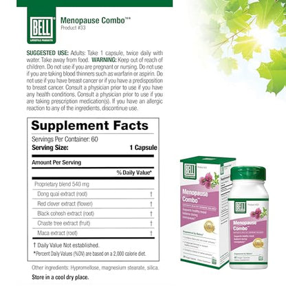 Bell Menopause Combo Lifestyle Products - Helps Support a Healthy Balance During Menopause