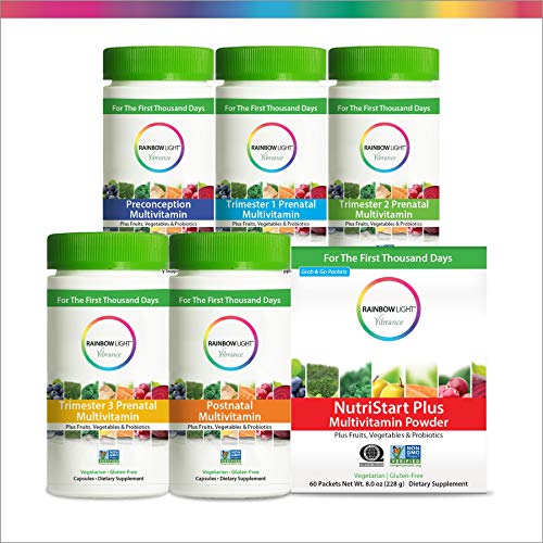 Rainbow Light Vibrance Trimester 3 Prenatal Multivitamin - 60 Count