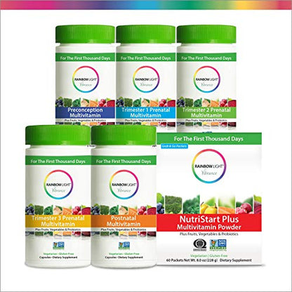 Rainbow Light Vibrance Trimester 3 Prenatal Multivitamin - 60 Count