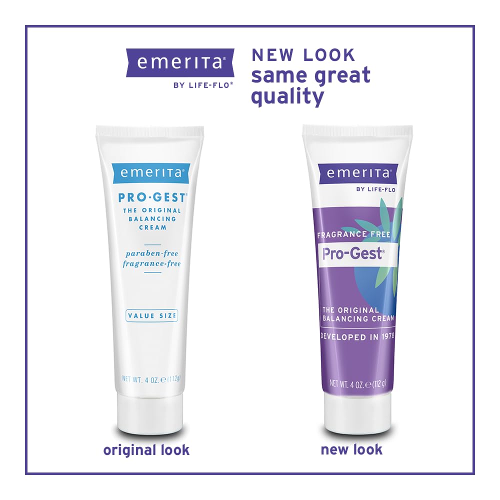 Emerita Pro-Gest Balancing Cream - The Original Progesterone Cream - for Optimal Balance at Midlife