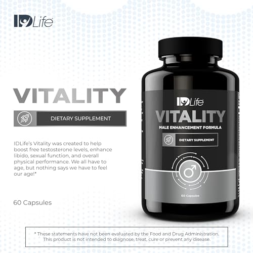 IDLife - Vitality - Energy Support Supplement - Enhance Physical, Improve Blood Flow