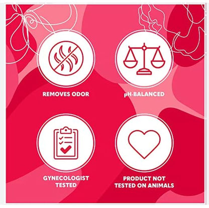Women's intimate cleaning, feminine wash wipes + King Combo QR code
