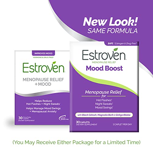 Estroven Plus Mood & Memory Caplets 30 Caplets (Pack of 11)