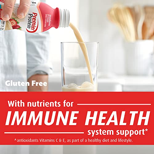 Premier Liquid Protein Shake -24 Vitamins & Minerals/Nutrients to Support Immune Health