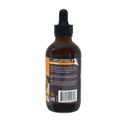 Jamaican Mango & Lime Black Castor Oil - Hair & Scalp Oil for Locs, Braids, Twists & Natural Hair - Strengthens, Moisturizes & Promotes Hair Growth (4oz (Pack of 1), Mango Papaya)