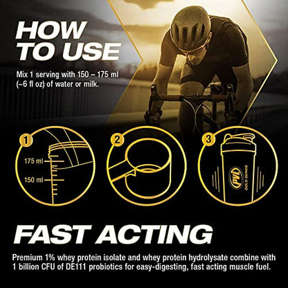 PVL ISO Gold - Grass Fed - Premium Isolate 100% Whey Protein Shake - Orange Krush'd - 908 g