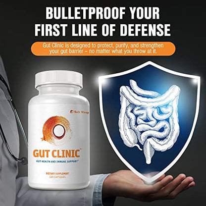 Salt Wrap Gut Clinic - Postbiotics for Digestive Symptoms, Complete Gut Health