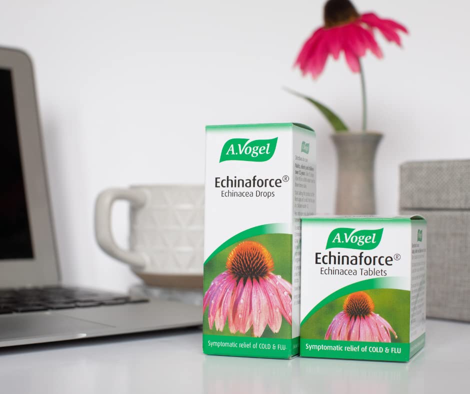 A.Vogel Echinaforce Echinacea Tablets - Relieves Cold & Flu Symptoms by Strengthening