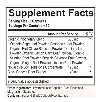 Avlimil Hormone Balance & Menopause Support - Mood Swings, Hot Flashes, Night Sweats and Irritability