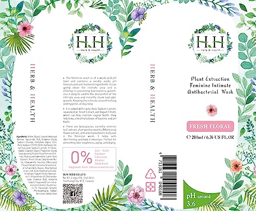 Feminine Wash+Panties Stain Remover Detergent - Natural Essential Oil Scent Vaginal Wash Women