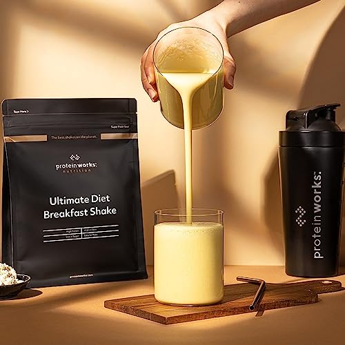 Protein Works - Ultimate Diet Breakfast Shake - Low Calorie Breakfast Shake - Low Sugar High Protein Breakfast