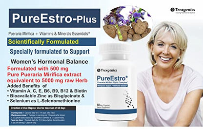 Trexgenics PureEstro Advanced Pueraria Mirifica 500 mg