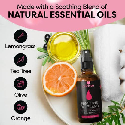 pHresh Feminine Essential Oil Spray & Vaginal pH Test Strips