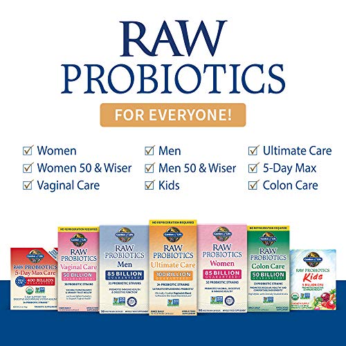 Garden of Life RAW Probiotics Colon Care Shelf Stable
