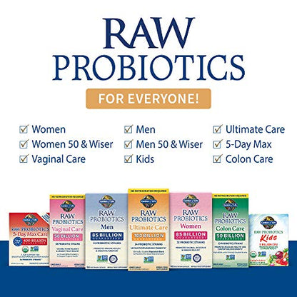 Garden of Life RAW Probiotics Colon Care Shelf Stable