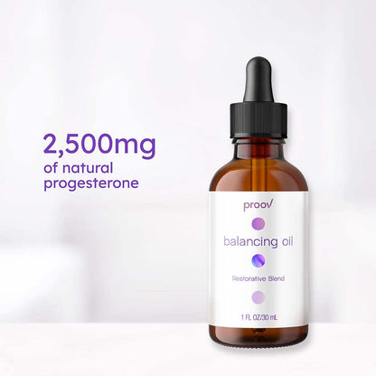 Proov Balancing Oil (Unscented) Plus Pro and Boost Supplements - Support Your Body's