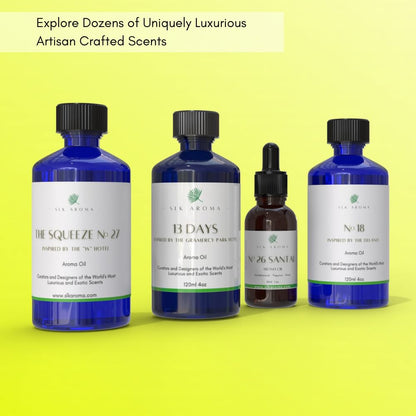 SLK Aroma, The SPA, Ultra Luxury Spa Scented Aroma Oil for Home Fragrance Diffusers - Waterless