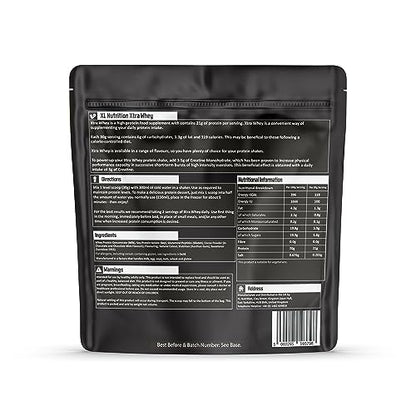 XL Nutrition Whey Protein - High Protein - Low Carbohydrates Protein Powder