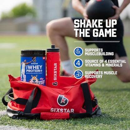 Six Star Whey Protein Powder Plus - Muscle Building & Recovery Plus Immune Support