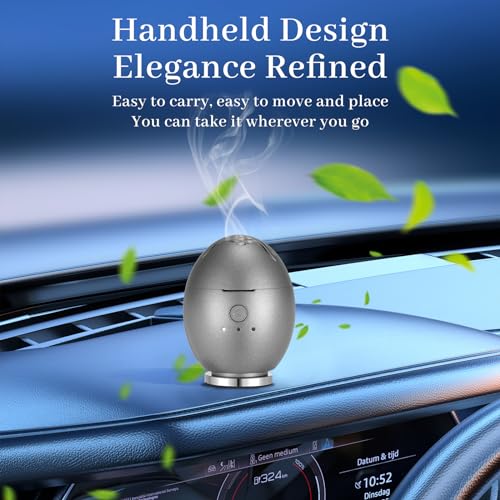 ARTRONIC Orbby Portable Aromatherapy Diffuser - Adjustable Temp - Natural Agarwood