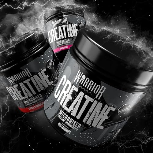 Warrior Creatine Monohydrate Powder - 300g - Micronised for Easy Mixing