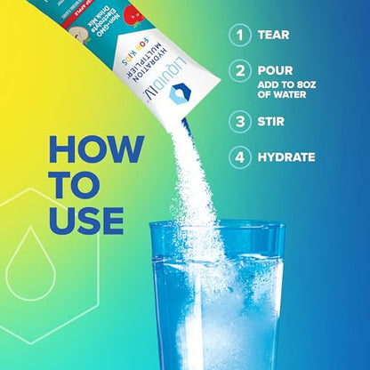 Liquid I.V. Hydration Multiplier Kids - Crisp Apple - Hydration Powder Packets - Electrolyte