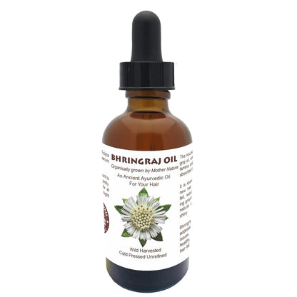 Best Natures Bhringraj Oil, Indian Eclipta Alba Oil, Pure and Natural, Cleans scalp, Improve overall appearance of hair. Goodbye Dandruff, For Graying, Hello Luminously shiny hair / 2 fl oz