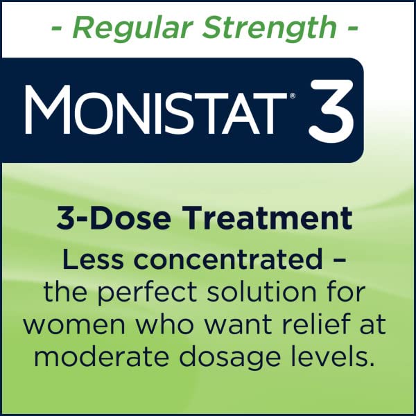 Monistat 3 Vaginal Antifungal Combination Pack - 3 Each, Pack of 2