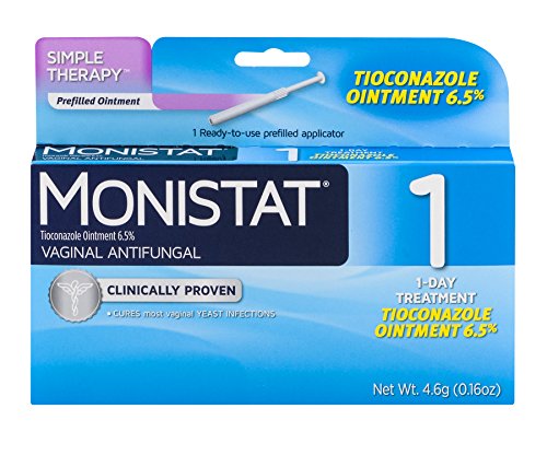 Monistat 1-Day Yeast Infection Treatment | Prefilled | Tioconazole Ointment