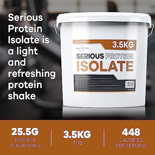 The Bulk Protein Company, Serious Protein Isolate - 3.5kg - Whey Protein Iso